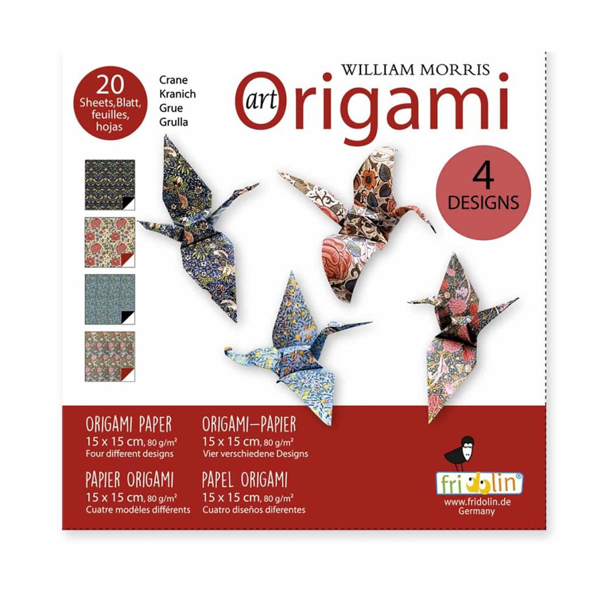 Pyssel – Art Origami: William Morris Tranor – Normal