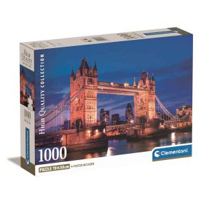 Pussel – Tower Bridge at Night, 1000 bitar