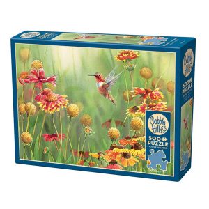 Pussel – Rufous Hummingbird, 500 Bitar