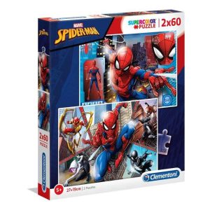 Pusselpaket – Spindelmannen 2×60 Bitar