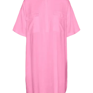 VMLINE – Rosa linneklänning