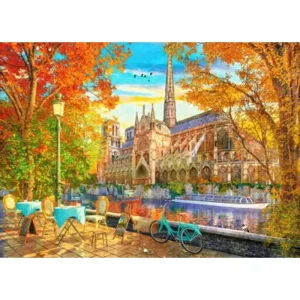 Pussel – Notre Dame In Autumn, 1000 bitar