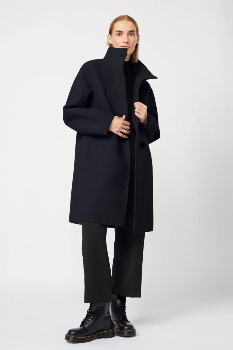 Pennfield Organic Wool Coat Carbon - Bild 7