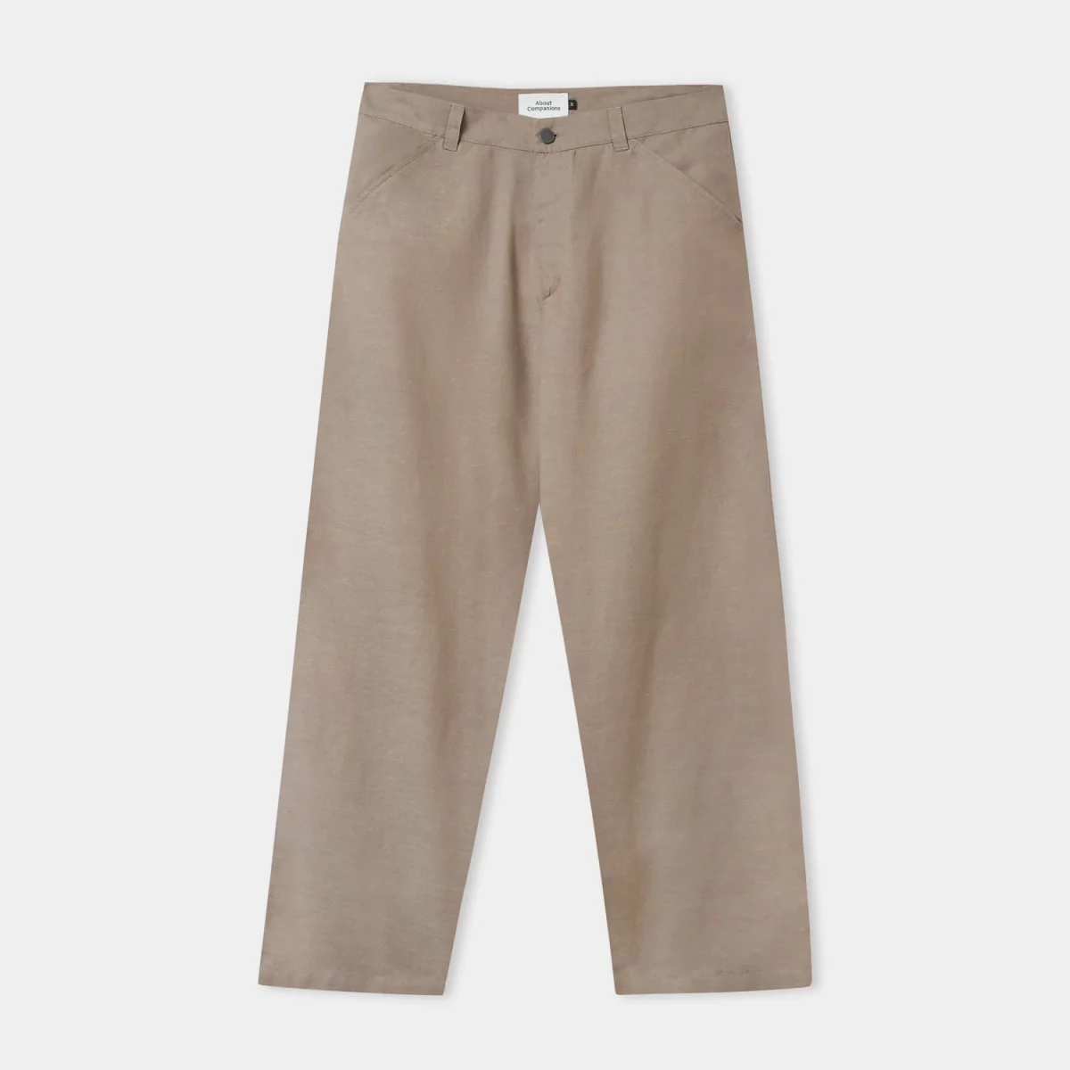 Carlo Linen Trousers Walnut