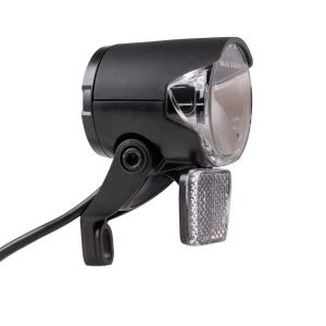 Egoing framlampa för montering på framgaffeln