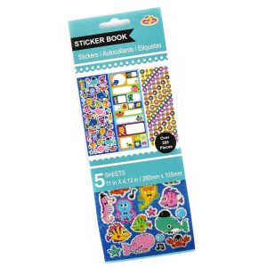 Klistermärken Barn Storpack Stickers – Havsdjur