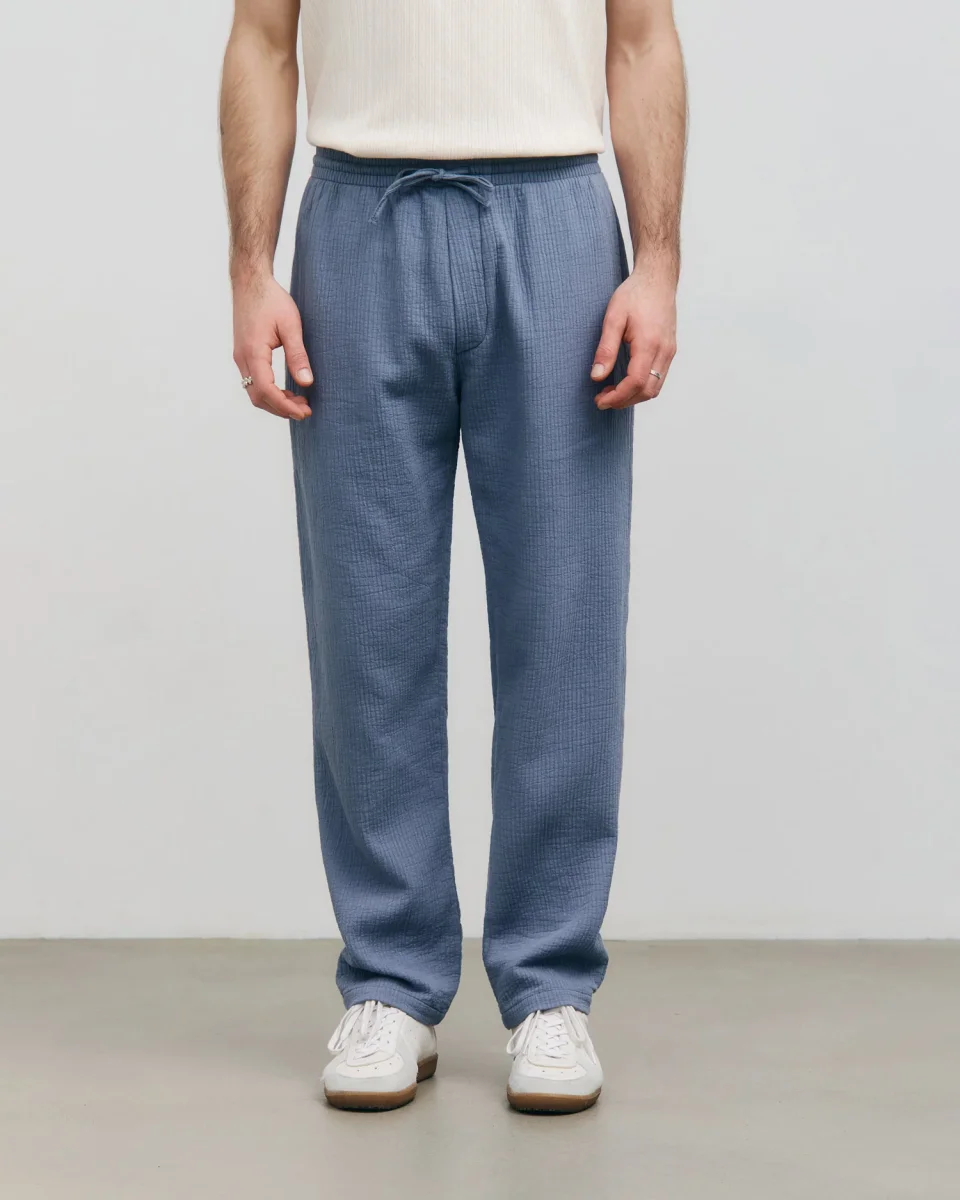 Relaxed Pants Stone Blue - Bild 6