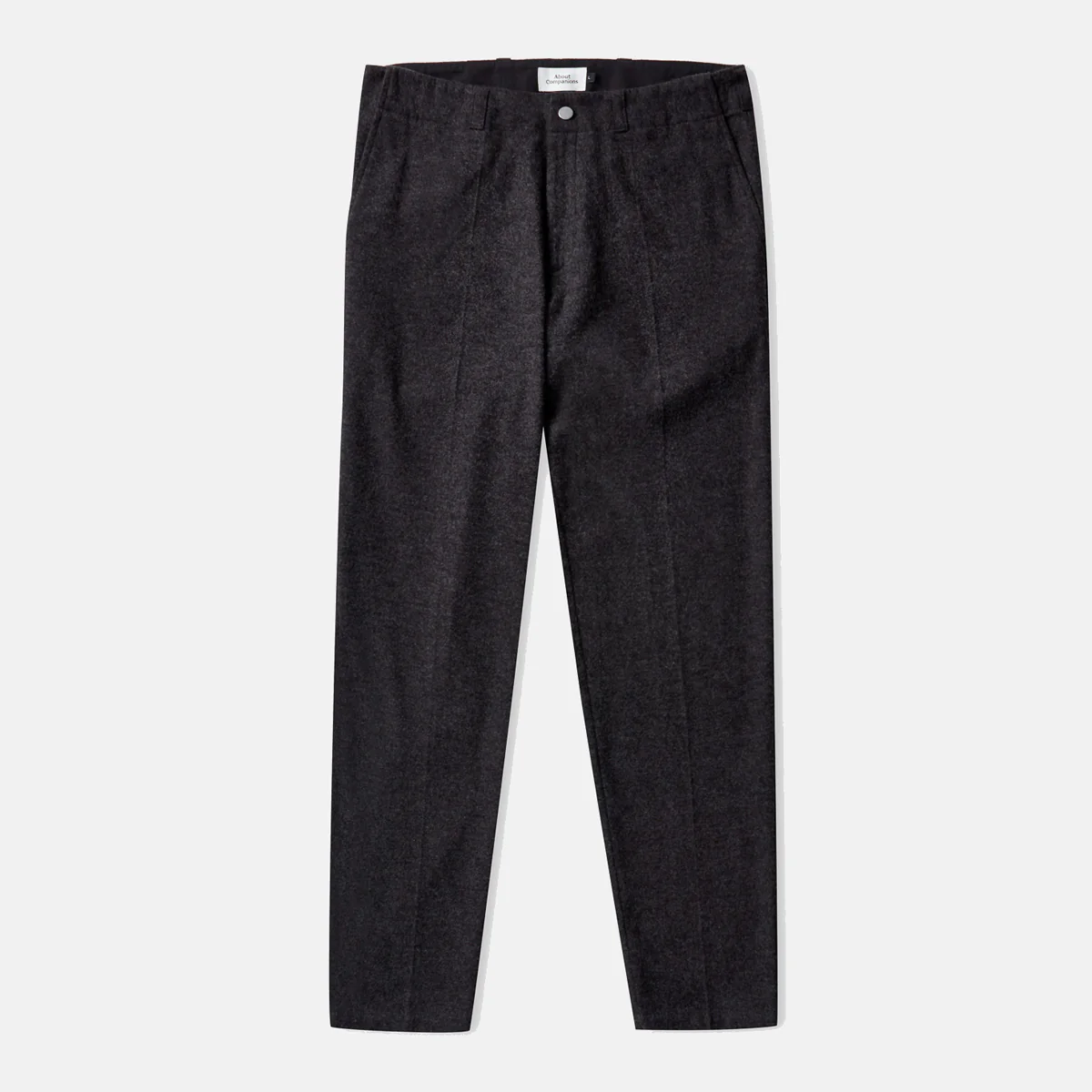 Jostha Flannel Trousers Black Melange - Bild 9