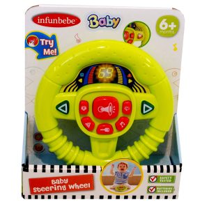 Babyleksak Ratt med ljud och ljus