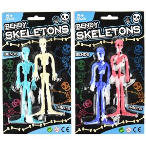 Leksak Skelett Böjbart 2-pack