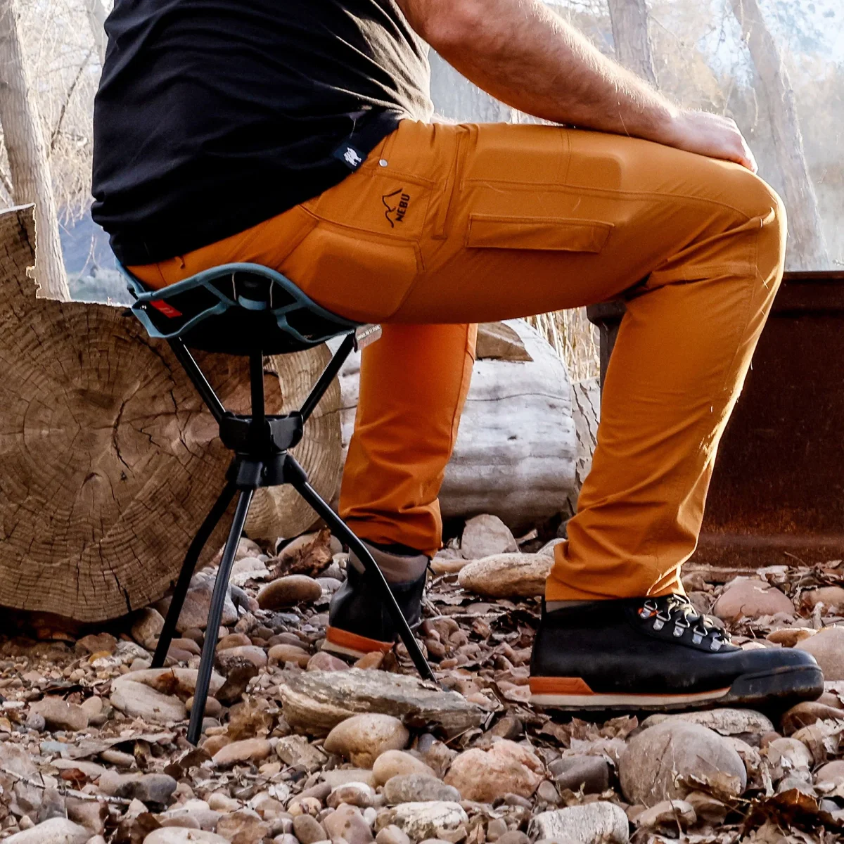 Compass 360 XT Extra Tall Swivel Stool Campingstol - Bild 3