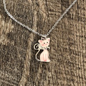 Halsband Barn med Katt