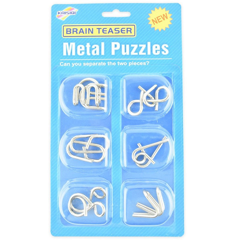 IQ Pussel Metall 6-pack - Bild 2