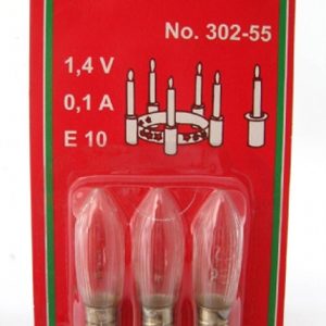 Tärnljus Glödlampa / Lampor Luciakrona 3-pack
