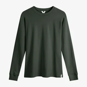 Tejas Långärmad T-shirt Herr Dark Green