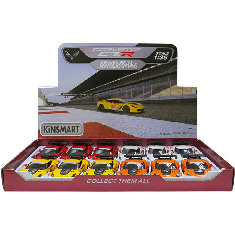Kinsmart Leksaksbilar Metall Corvette C7 - Bild 2