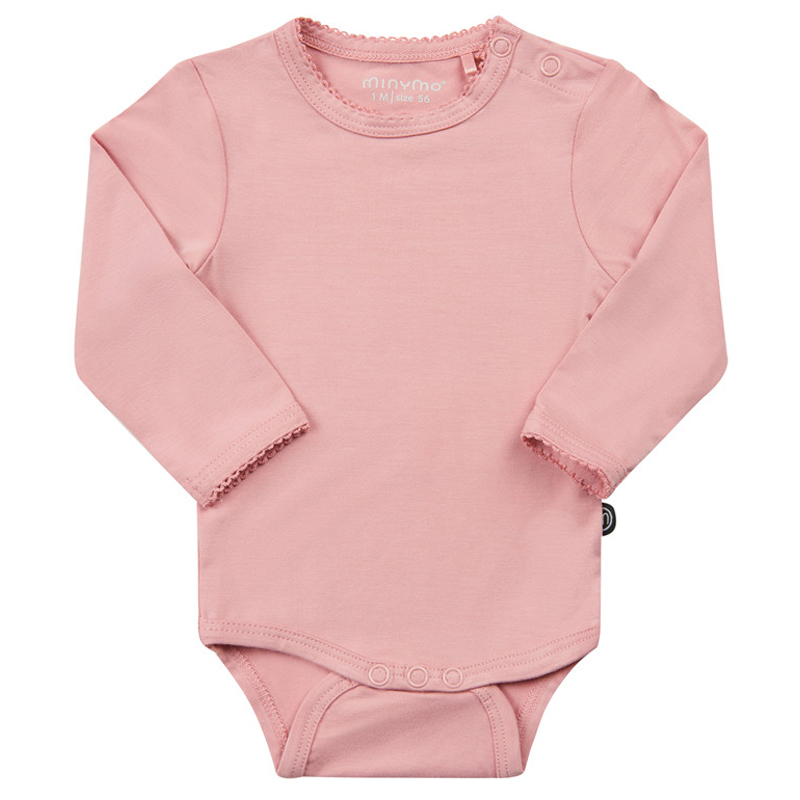 Bambukläder Barn Body Baby Bambu – Rosa