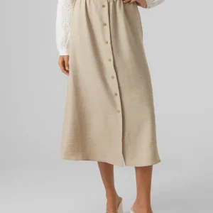 VMMELANEY – Beige kjol