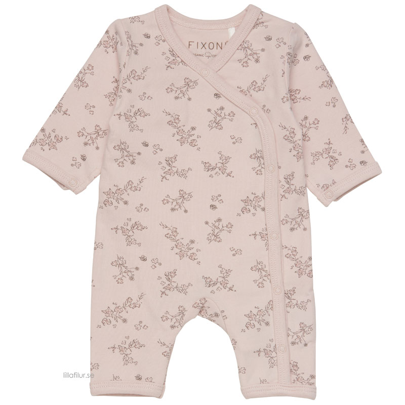 Prematur Sparkdräkt Pyjamas Rosa Blommor 32-56 cl - Bild 4