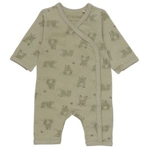 Prematur Sparkdräkt Pyjamas Grön 32-56 cl