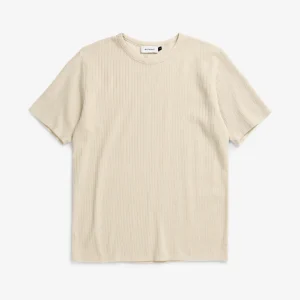 Heavy Ribbed T-shirt Soft Sand