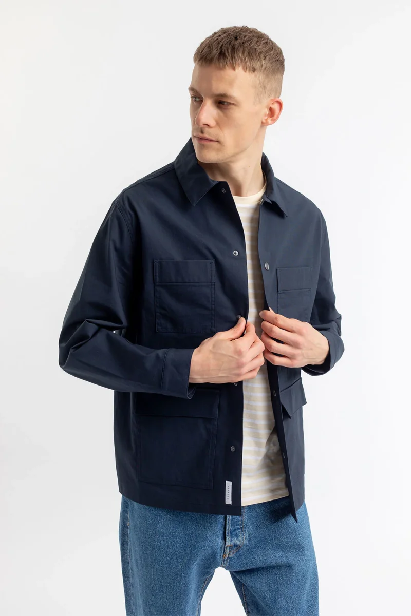 Light Overjacket Navy - ROTHOLZ - Bild 4