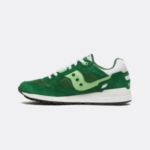 Shadow 5000 Unisex Suede Green White