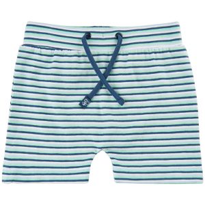 Baby Shorts Randig Blå/Grön EKO