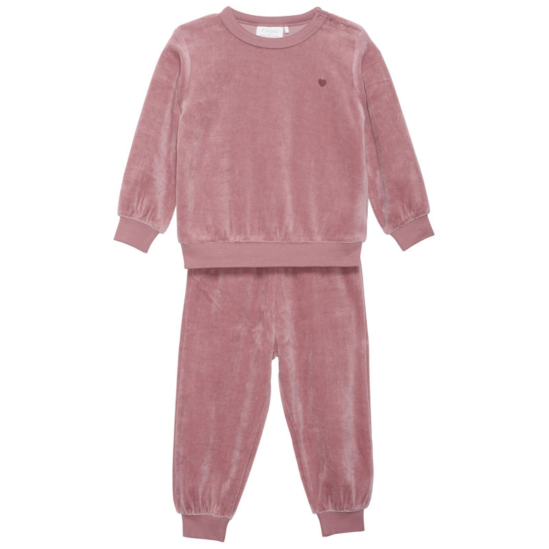 Velour Set Barn Rosa – 80-104 cl