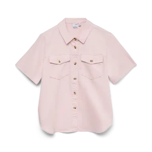 VMSIGGA – Rosa jeansskjorta